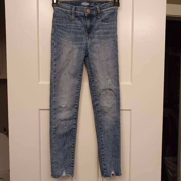 Girls Distressed ballerina jeggings - Picture 2 of 9